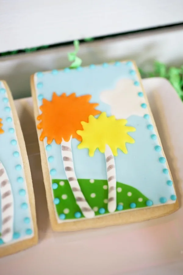 Lorax Cookie Truffula Tree