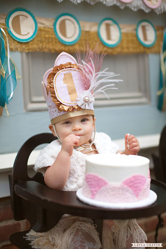 Great Gatsby First Birthday Party - Project Nursery