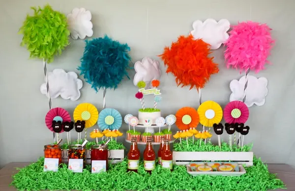 lorax theme birthday party