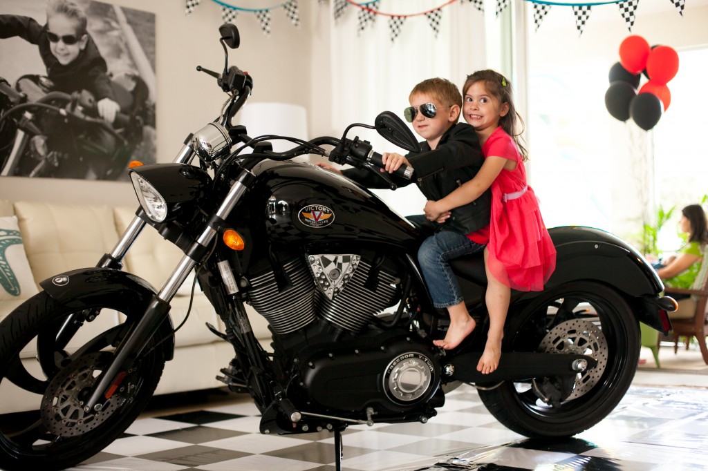 Motorcyle Birthday Party - Photo Op