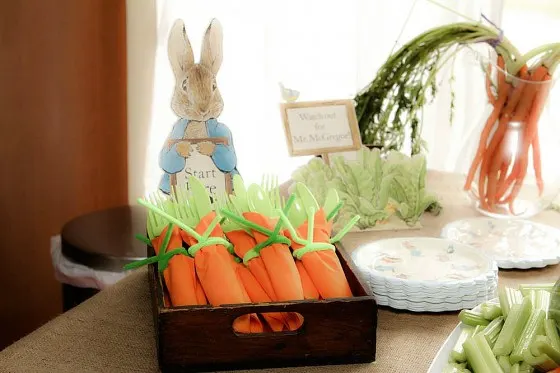 Beatrix Potter Peter Rabbit First Birthday Party Theme