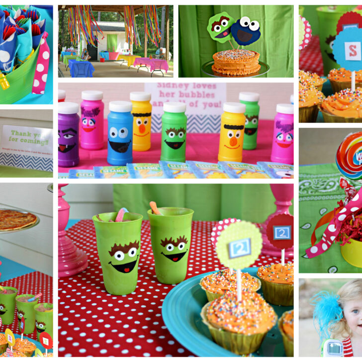 Sesame Street Birthday Party - Project Nursery