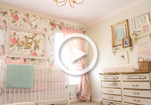 Vintage Floral Nursery