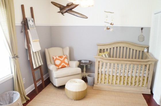 Gray, Yellow and Orange Nursery