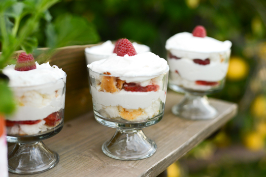 Trifles for Mother's Day Tea and Brunch