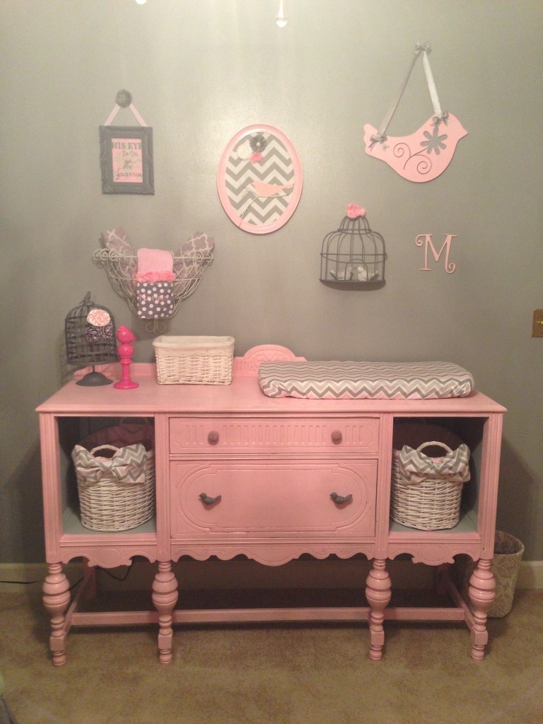 100 Pink Changing Table Girlie Painted Changing Table All