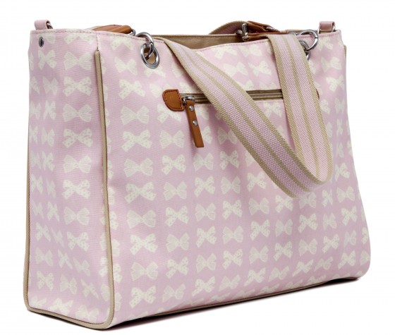 Pink Lining Diaper Bag