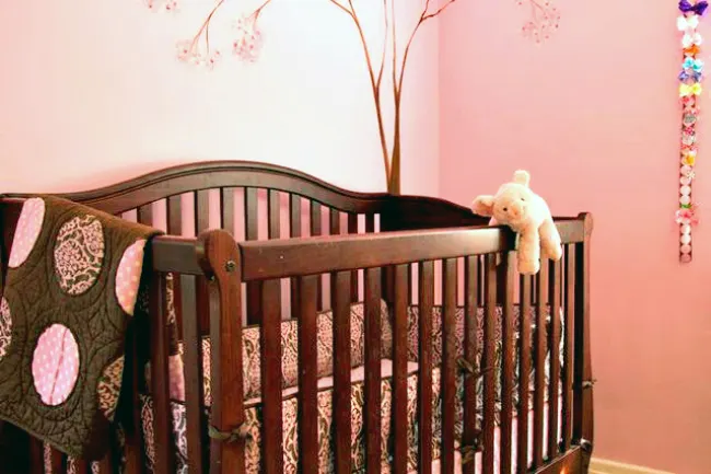 Pink and Brown Nursery