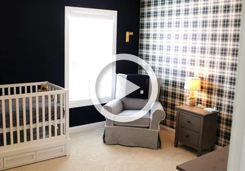 Preppy Plaid Boy's Nursery