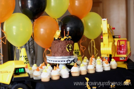 Construction Themed Birthday Party