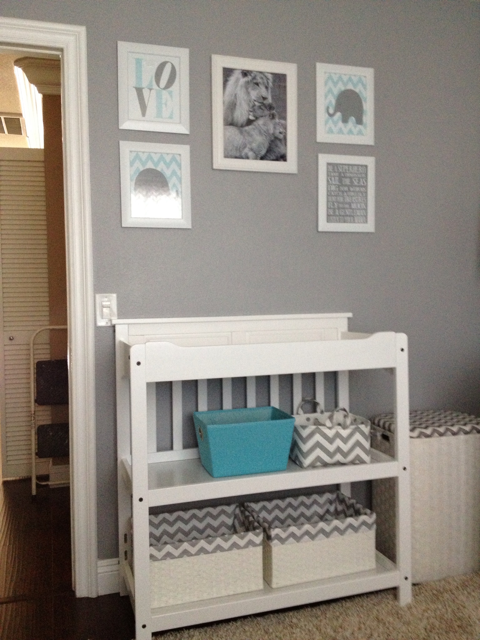 Crisp Clean Nursery for My Baby Cruz - Project Nursery