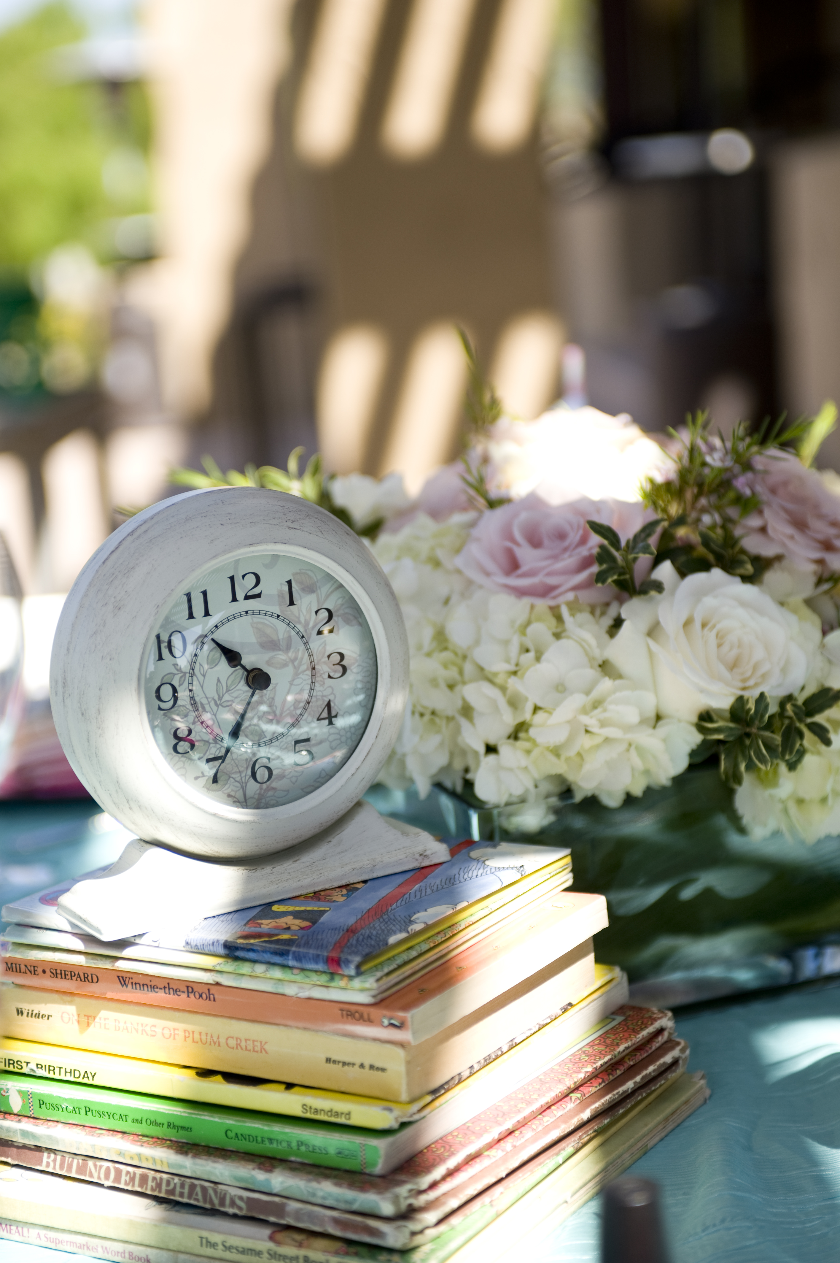 Clock Themed Baby Shower Antique Clock