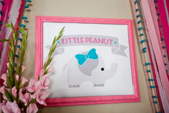 Elephant Baby Shower Decoration DIY — Paper and Luxe