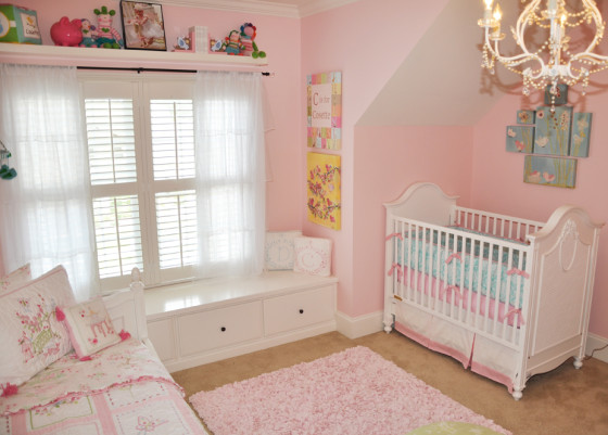 Sisters Shared Pink Nursery