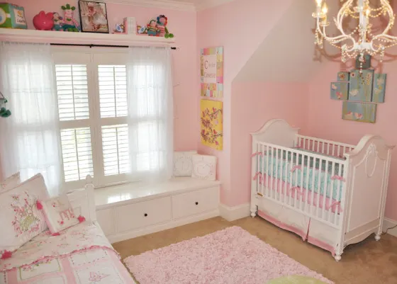 Sisters Shared Pink Nursery