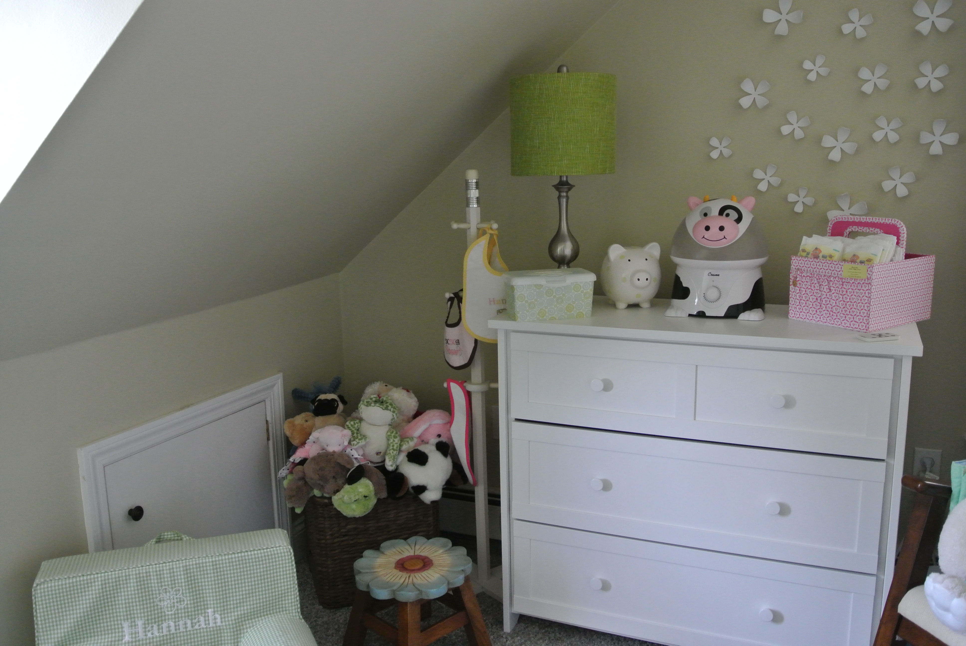 Cute and Cozy Girl Nursery Dresser