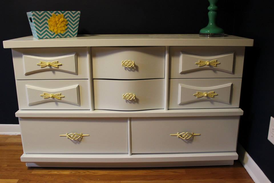Cozy and Colorful Girl Nursery Dresser