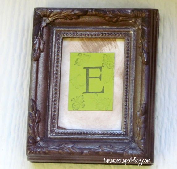 Shabby Chic First Birthday Frames