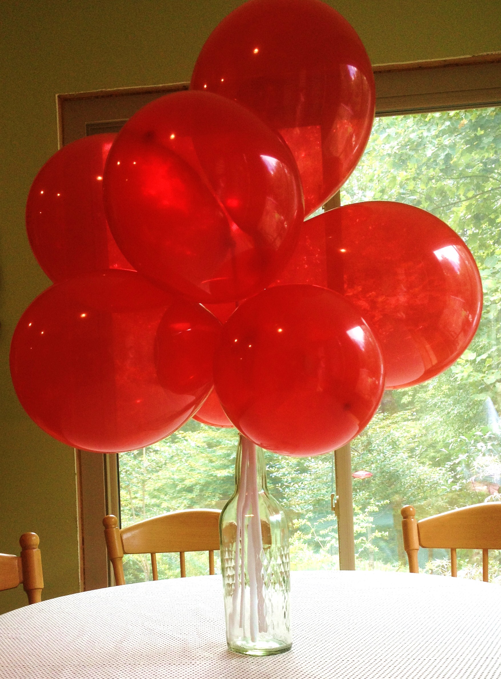 Vintage Sesame Street Birthday Party Red Balloons