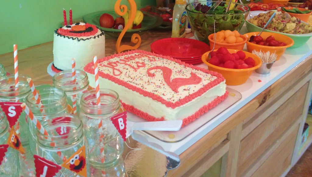 Vintage Sesame Street Birthday Party Birthday Cake
