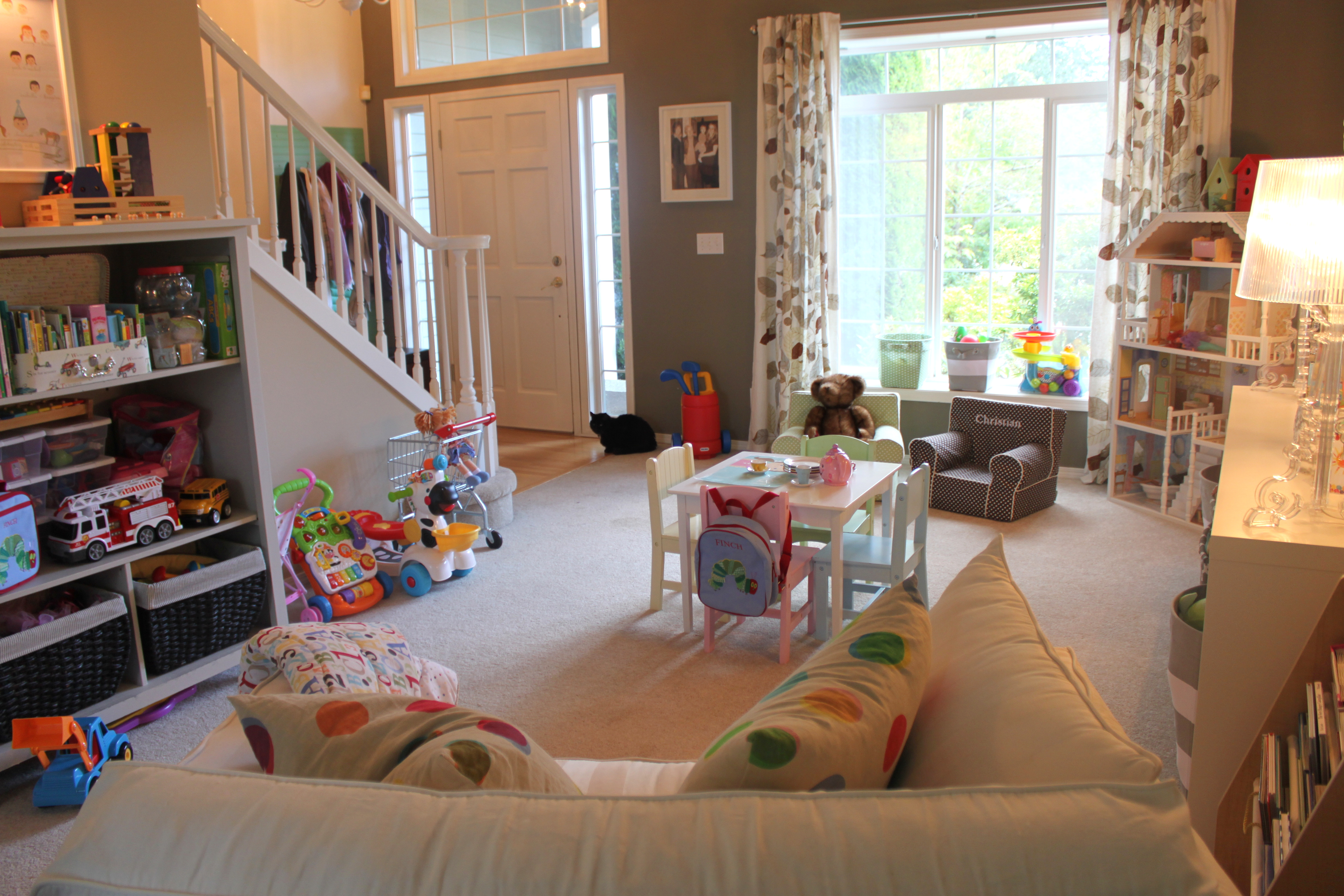 Vintage Chic Playroom Room From Afar