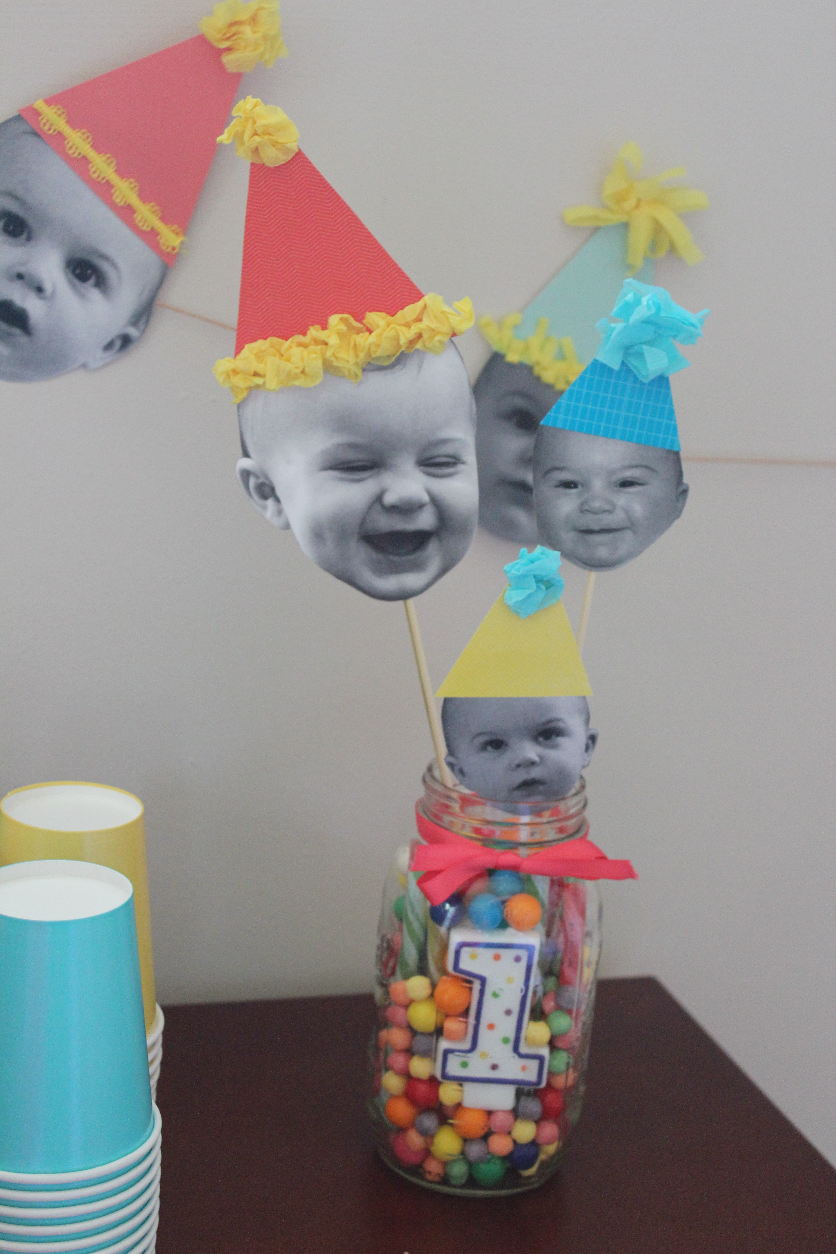 Themeless Birthday Party Photo Cut Outs