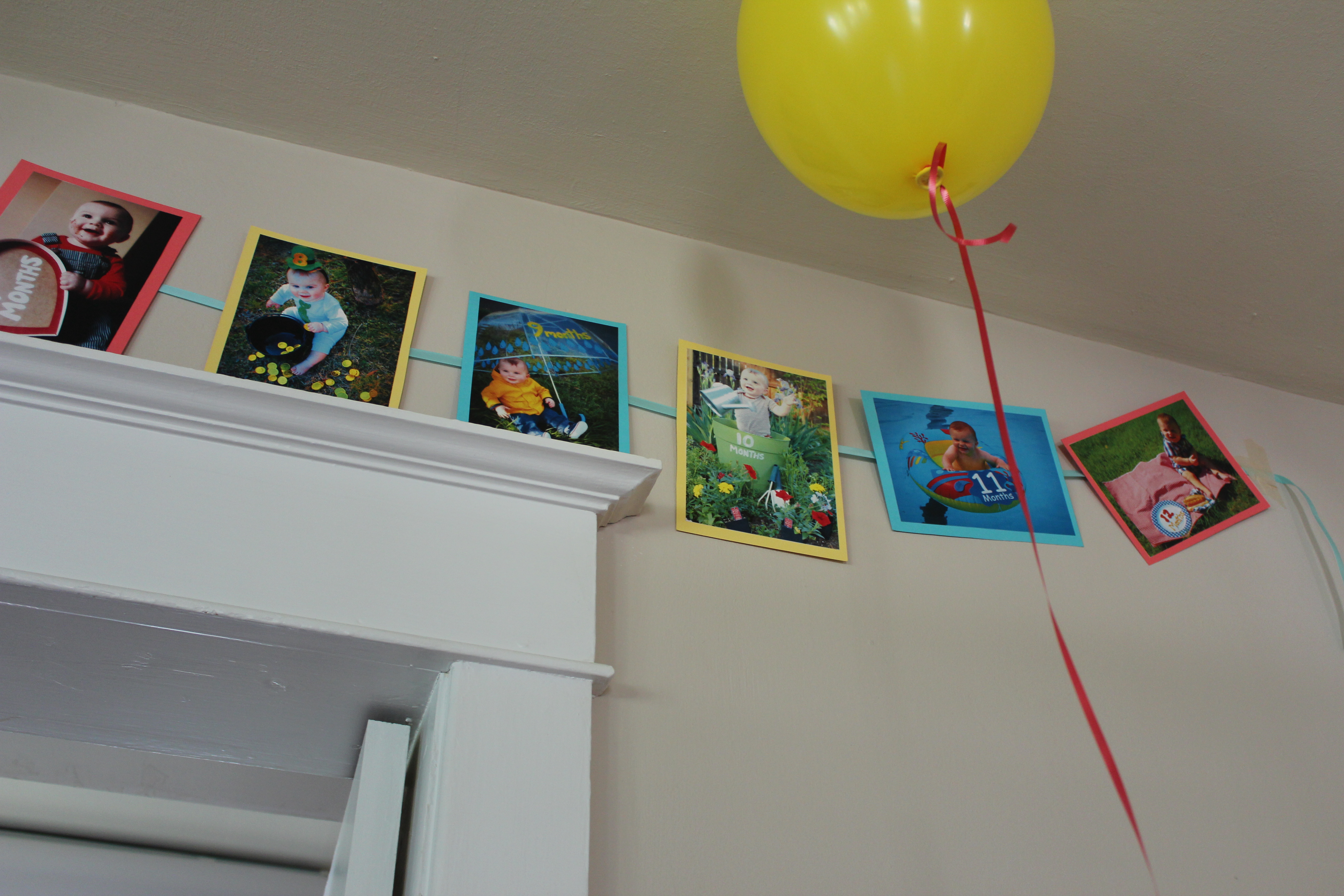 Themeless Birthday Party Yellow Balloon