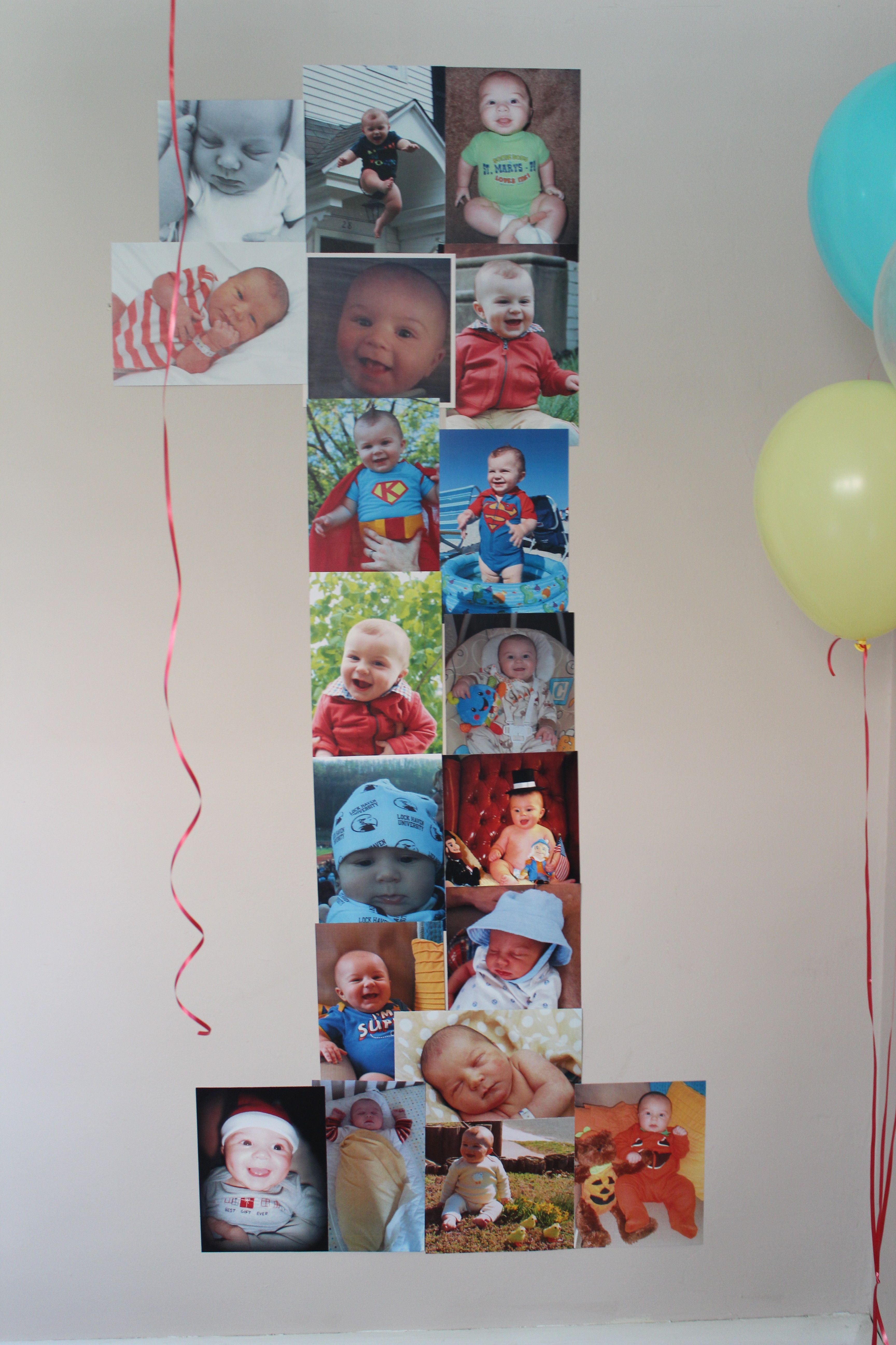 Themeless Birthday Party Photo Banner