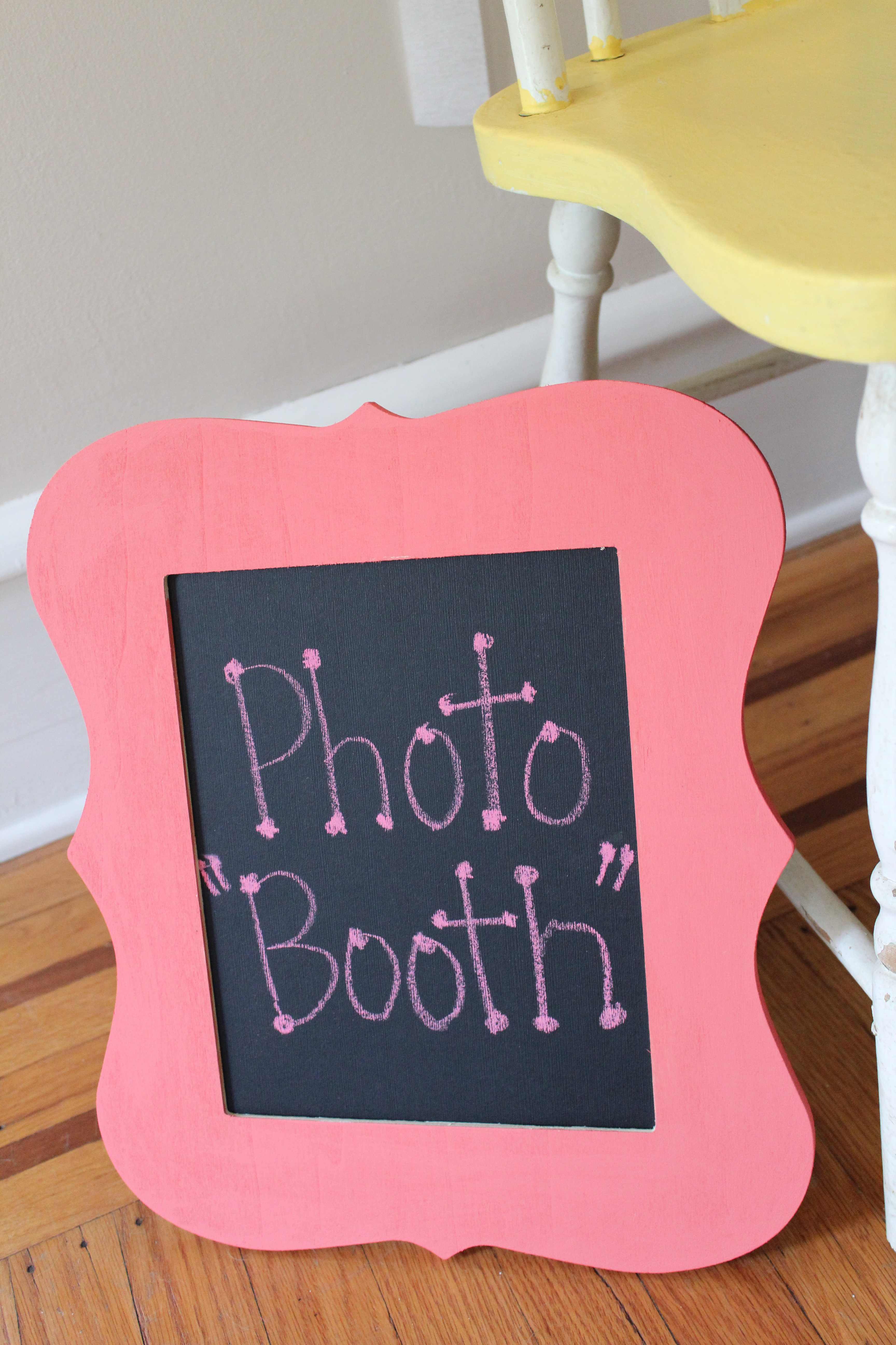 Themeless Birthday Party Photo Booth