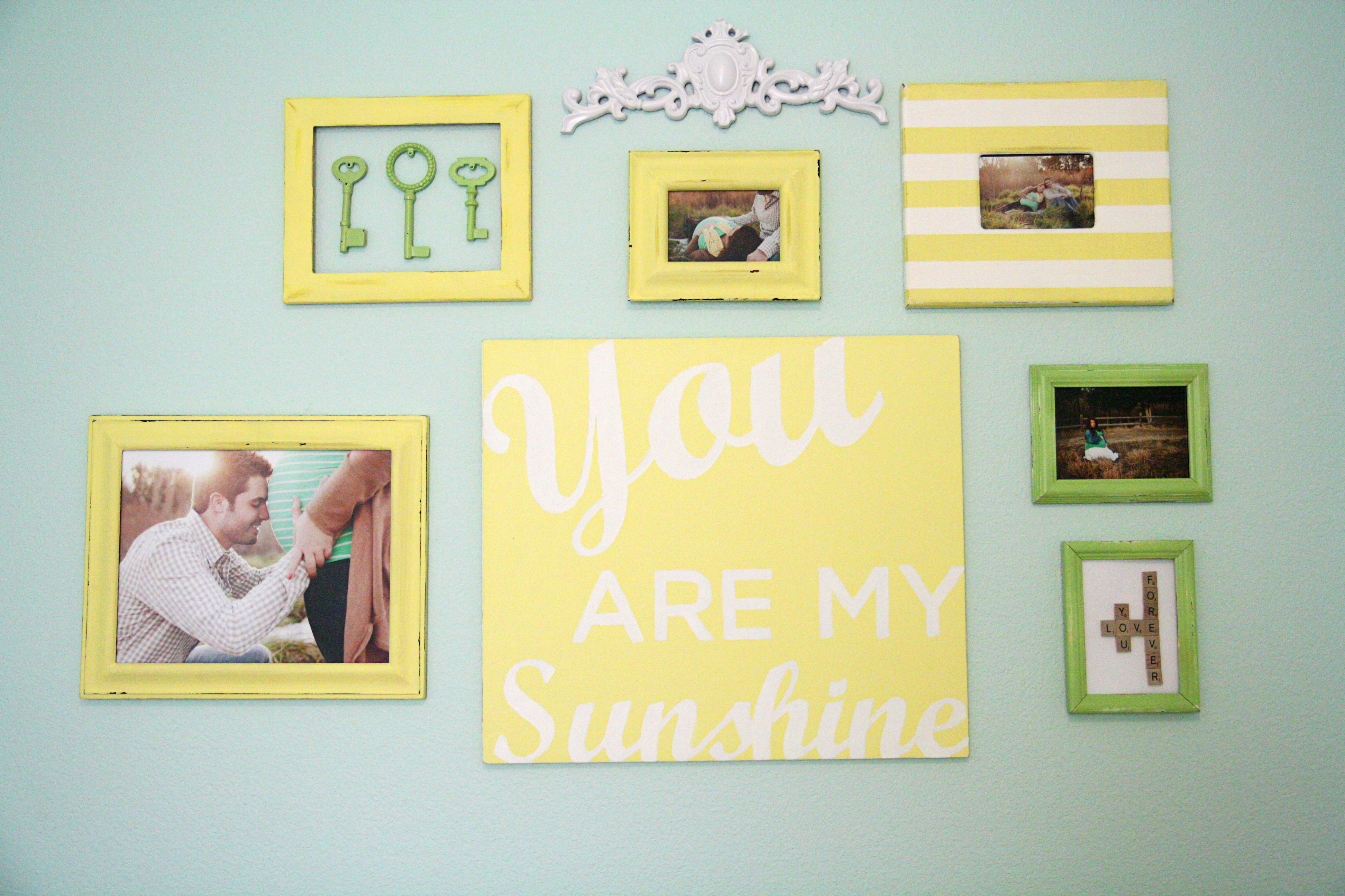 Girl Nest Nursery Gallery Wall