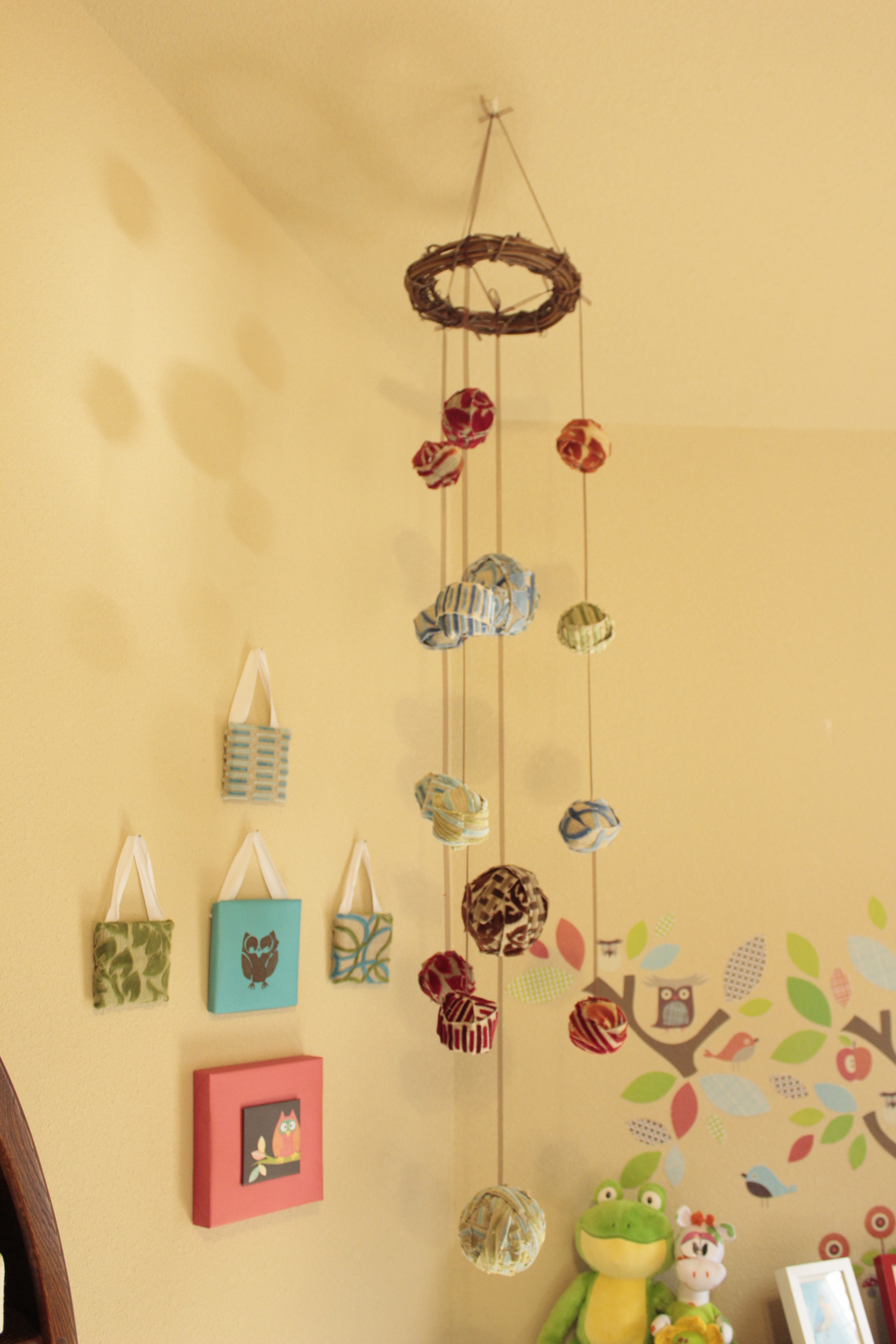 Boy Owl Nursery Baby Mobile