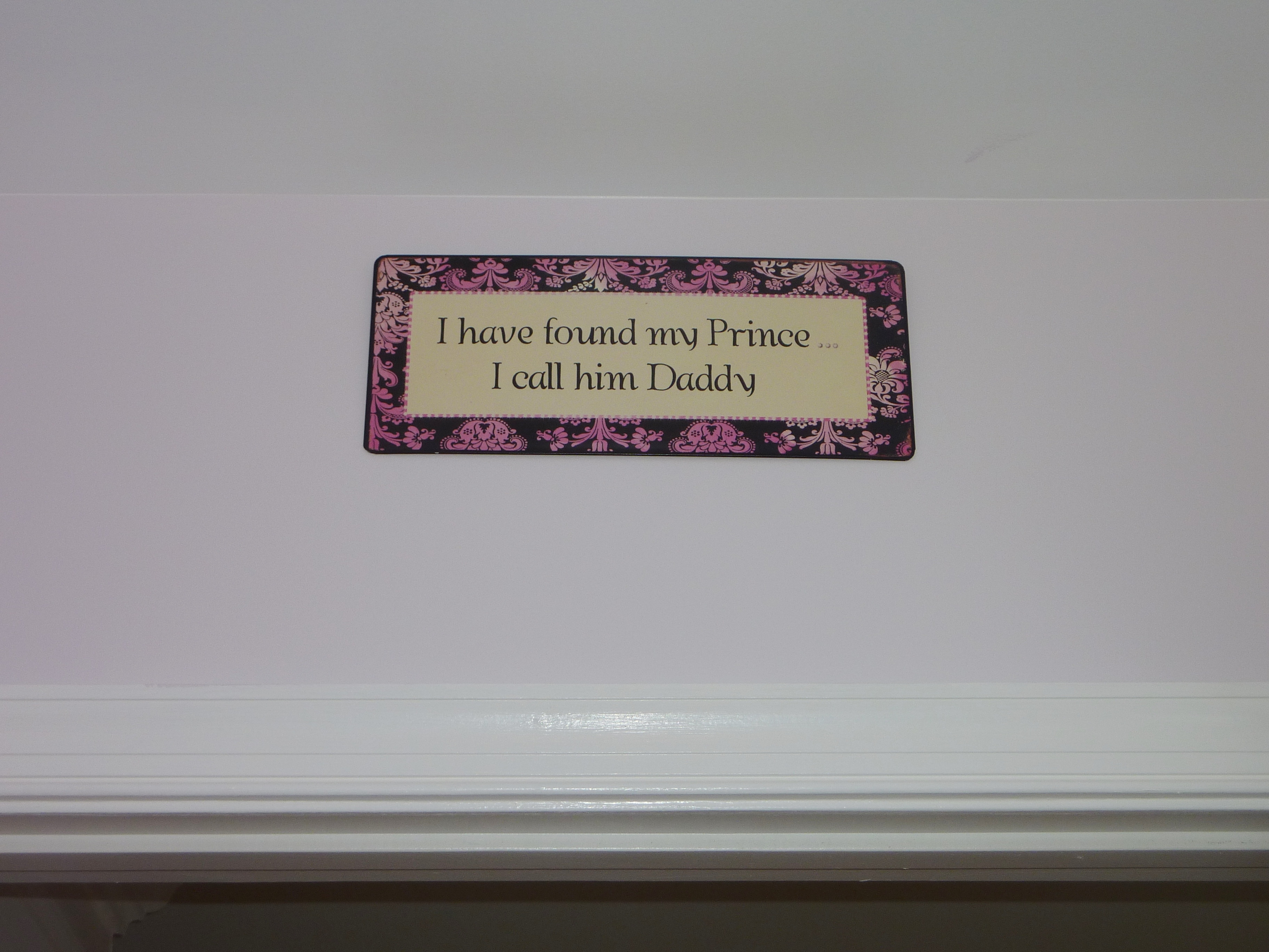 Hot Pink and Gray Elegant Girl Nursery Box