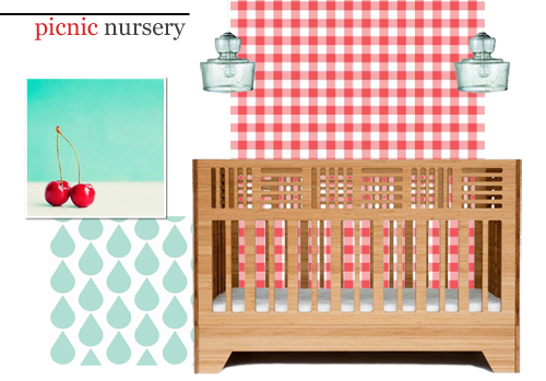 Picnic Nursery Design Board