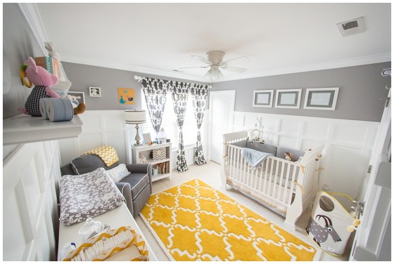 Gray and Yellow Nursery