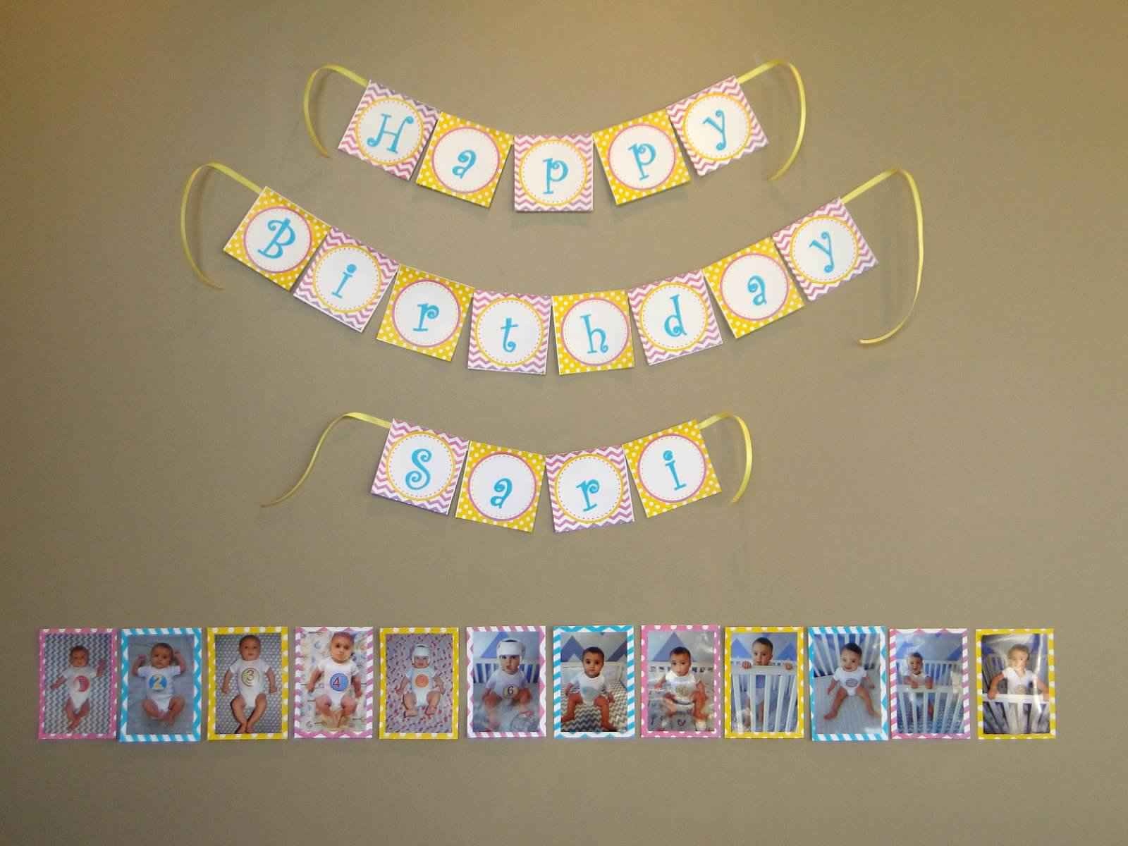 Sunshine and Lemonade Birthday Party Photo Banner