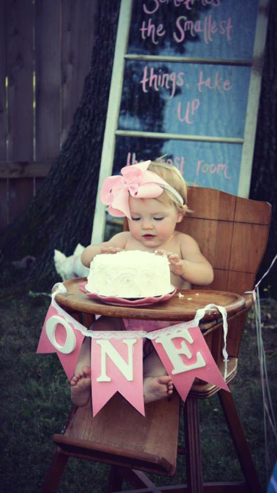 Girl 1st Birthday Party