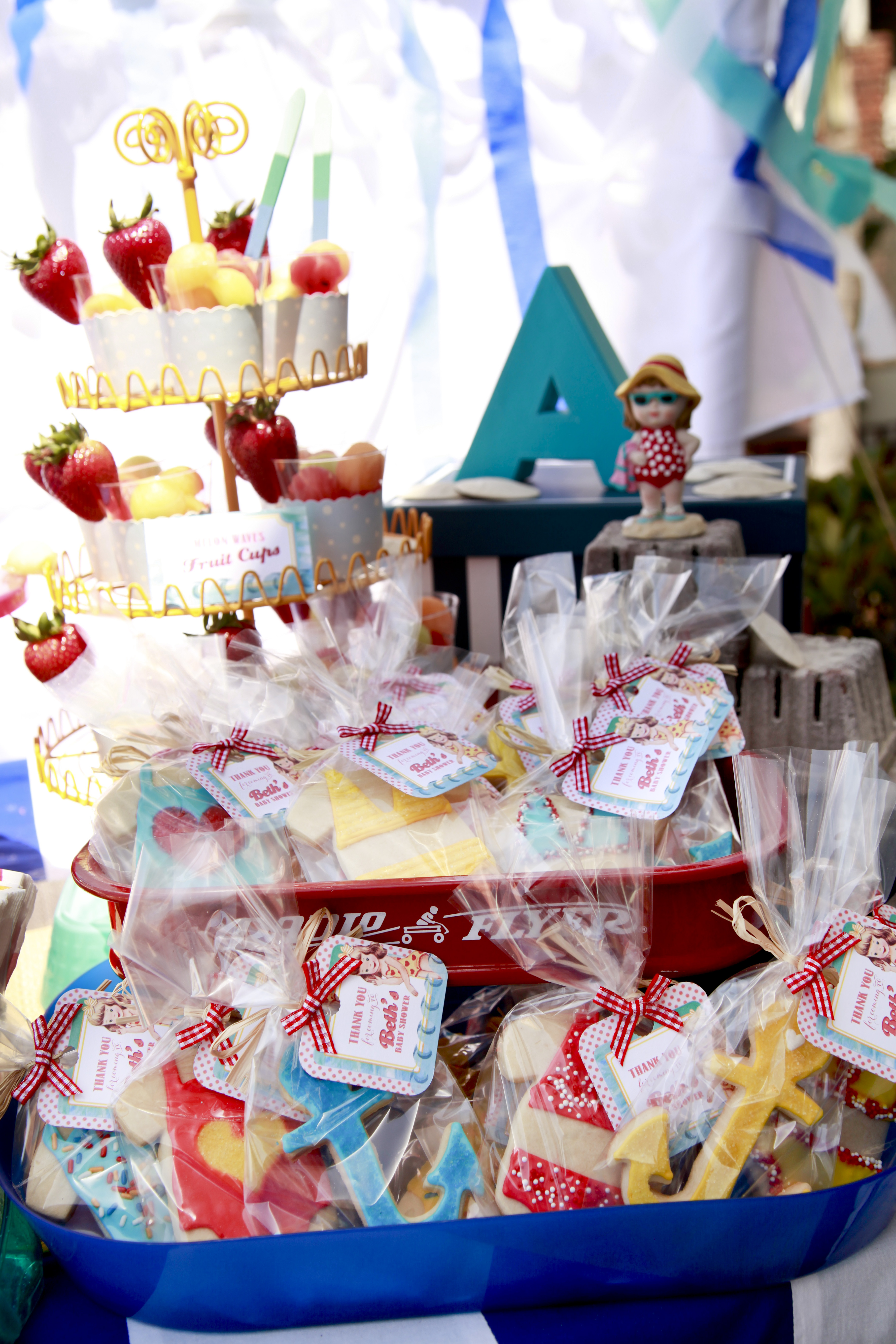 Vintage Beach Baby Shower