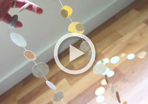 DIY Circle Garland