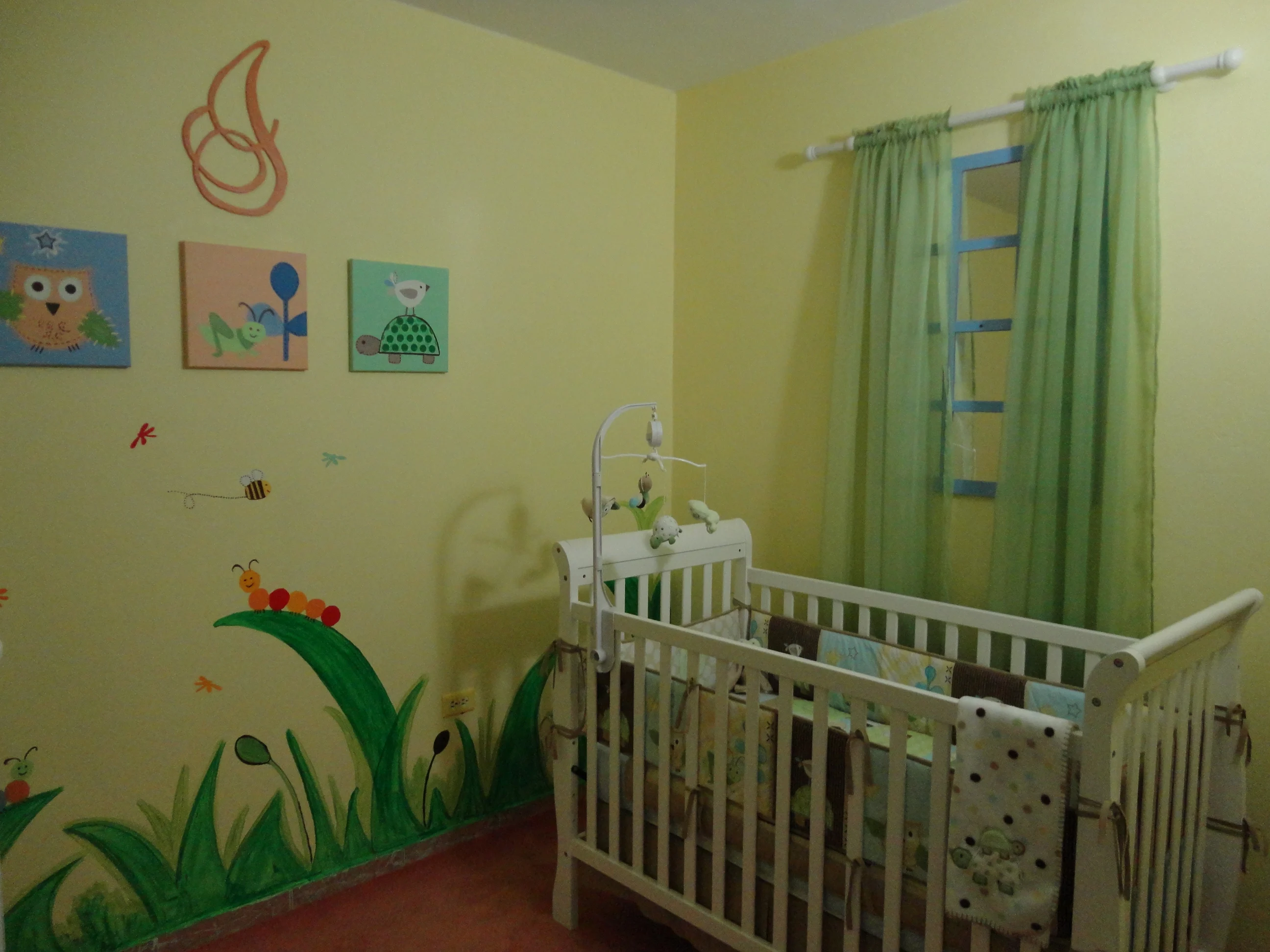 Boy Yellow and Green Nursery