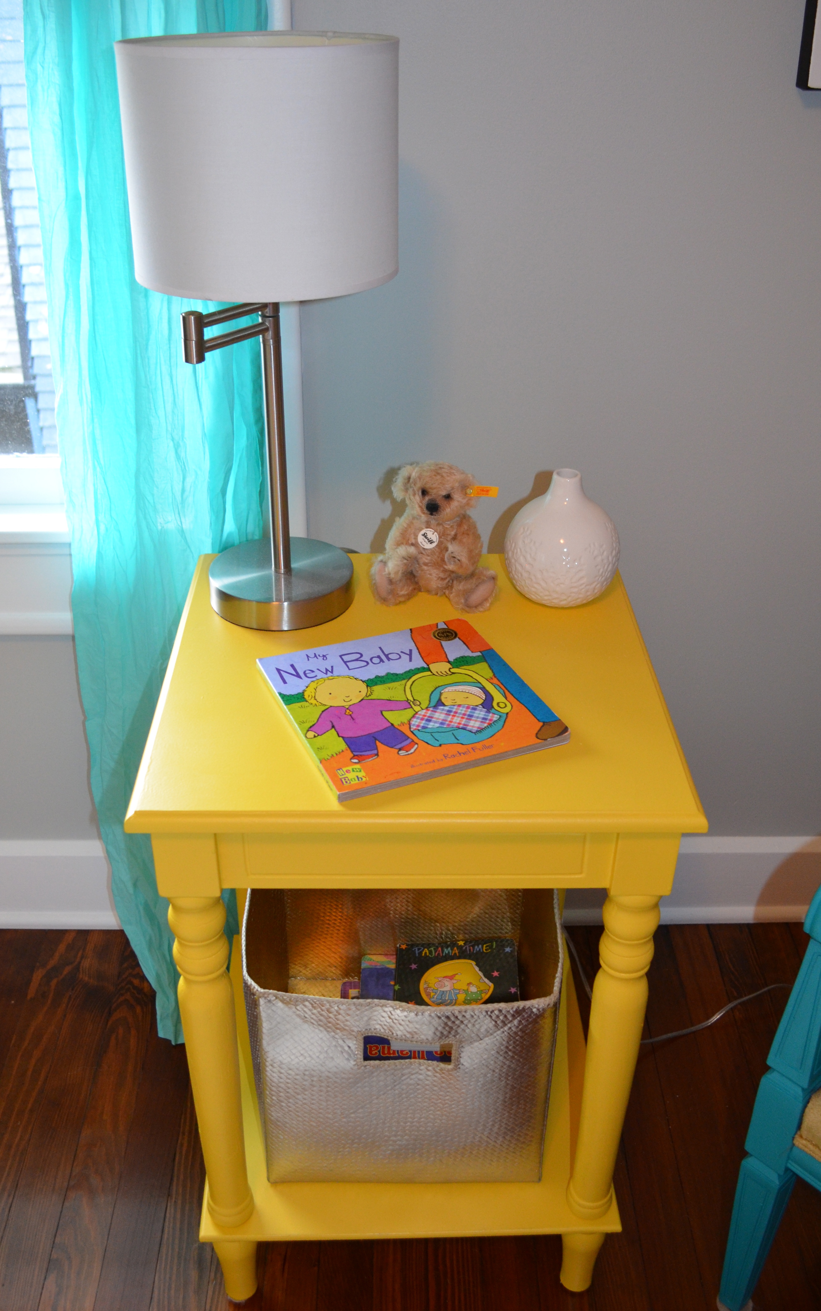 Girl Colorful Nursery Yellow Table