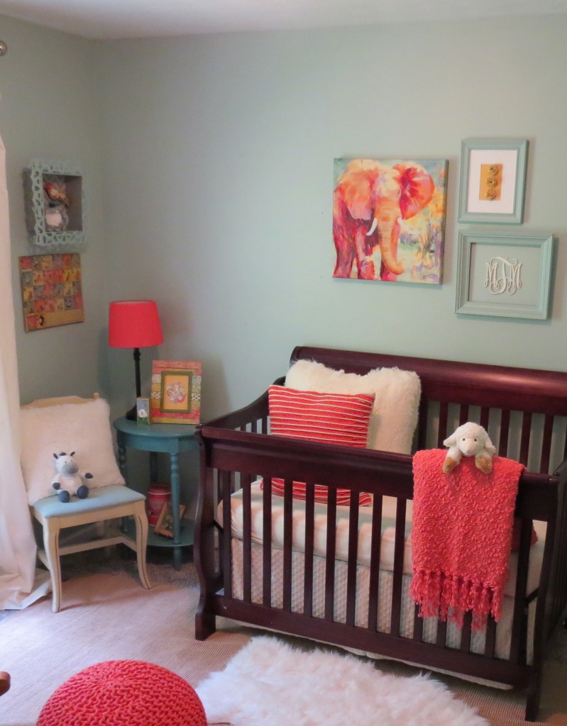 baby girl nursery ideas with elephants