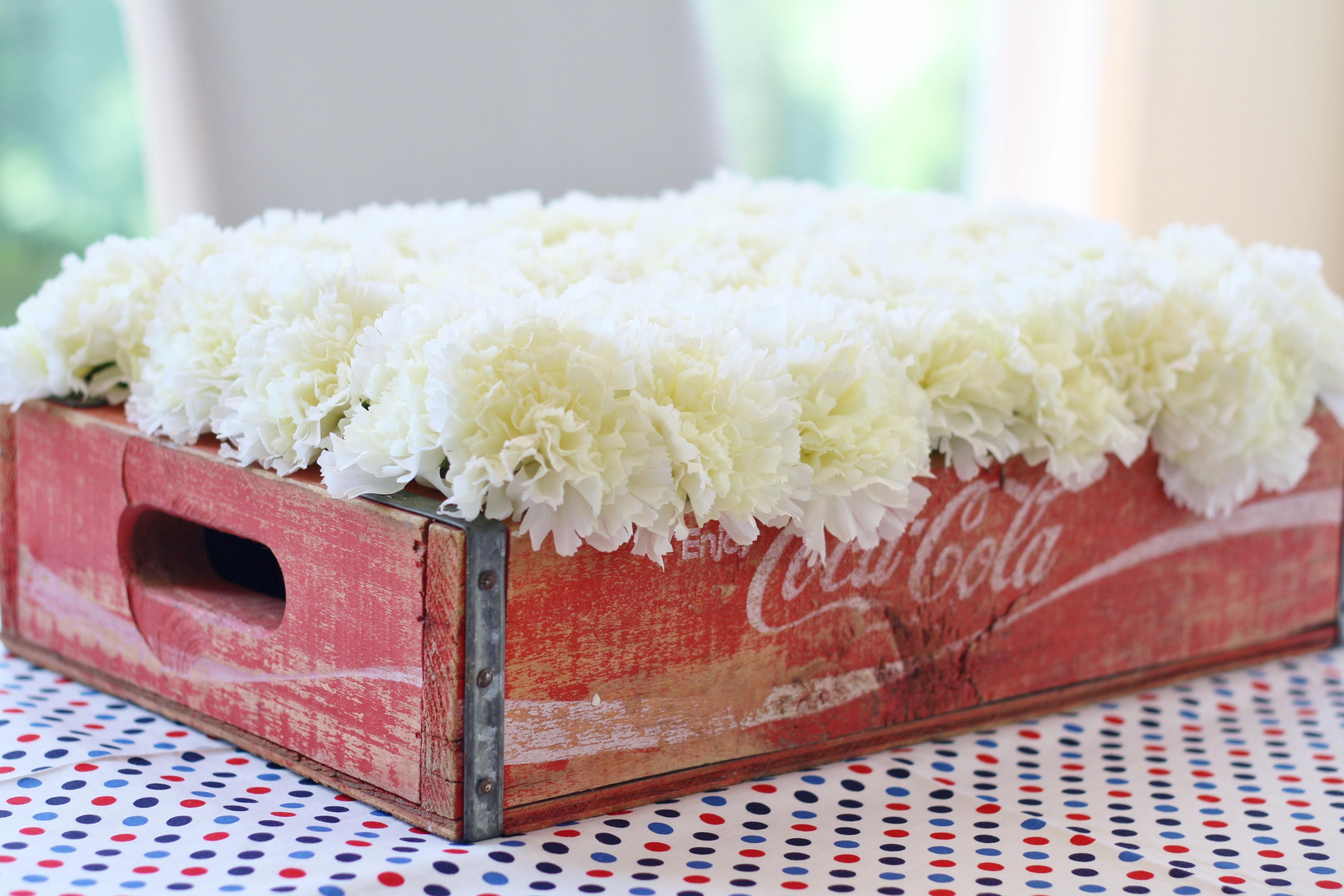 Red Wagon 1st Birthday Party Centerpiece