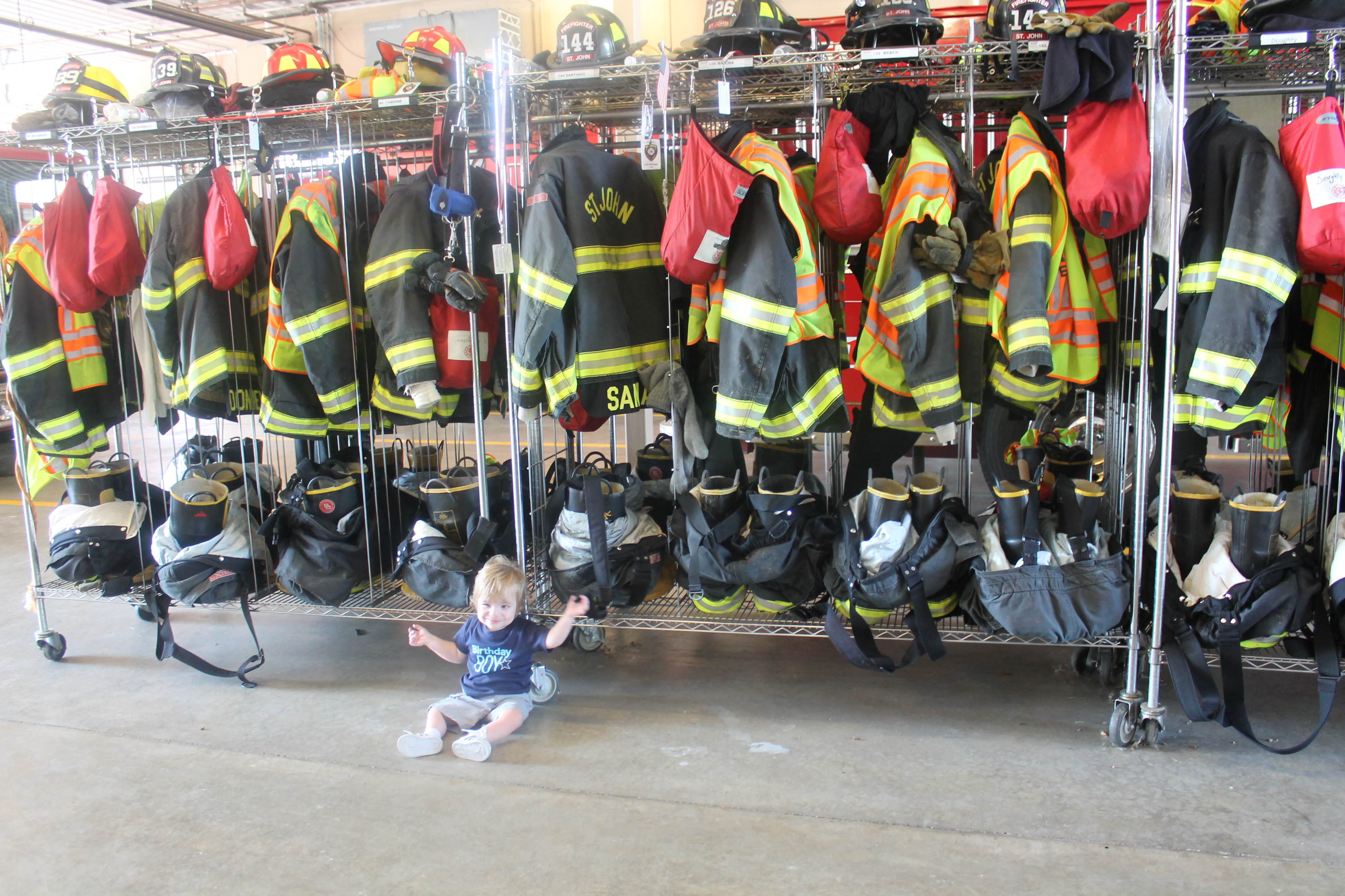 Firefighter 2nd Birthday Party