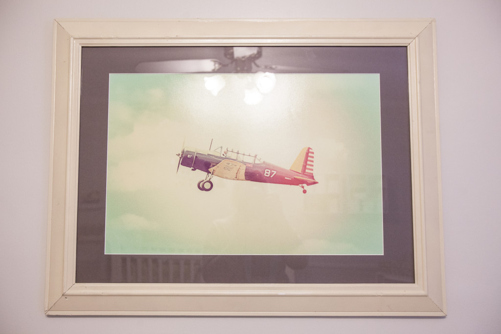 Boy Vintage Nursery Airplane