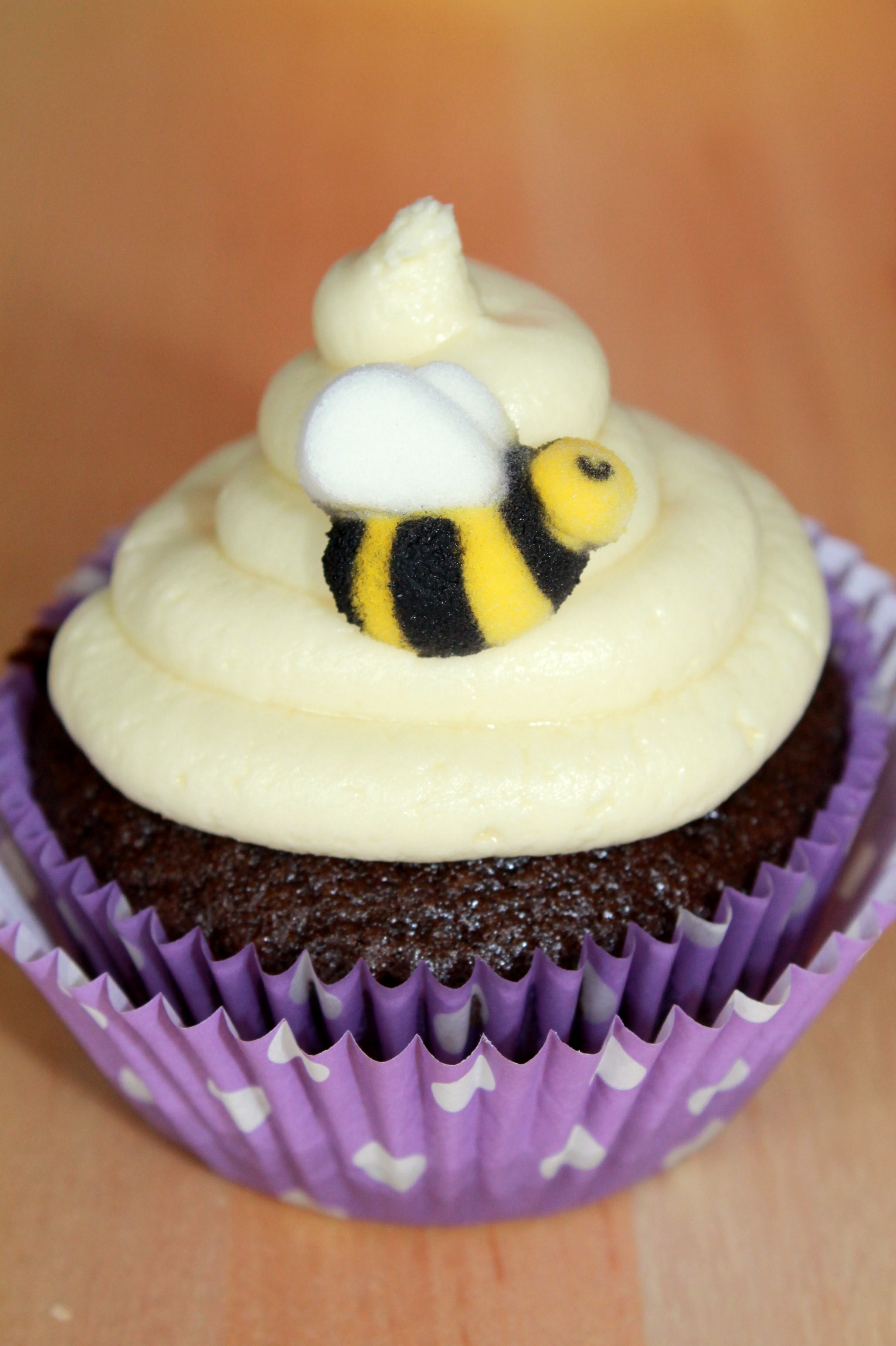 Winnie the Pooh Birthday Party Bumble Bee Cupcake