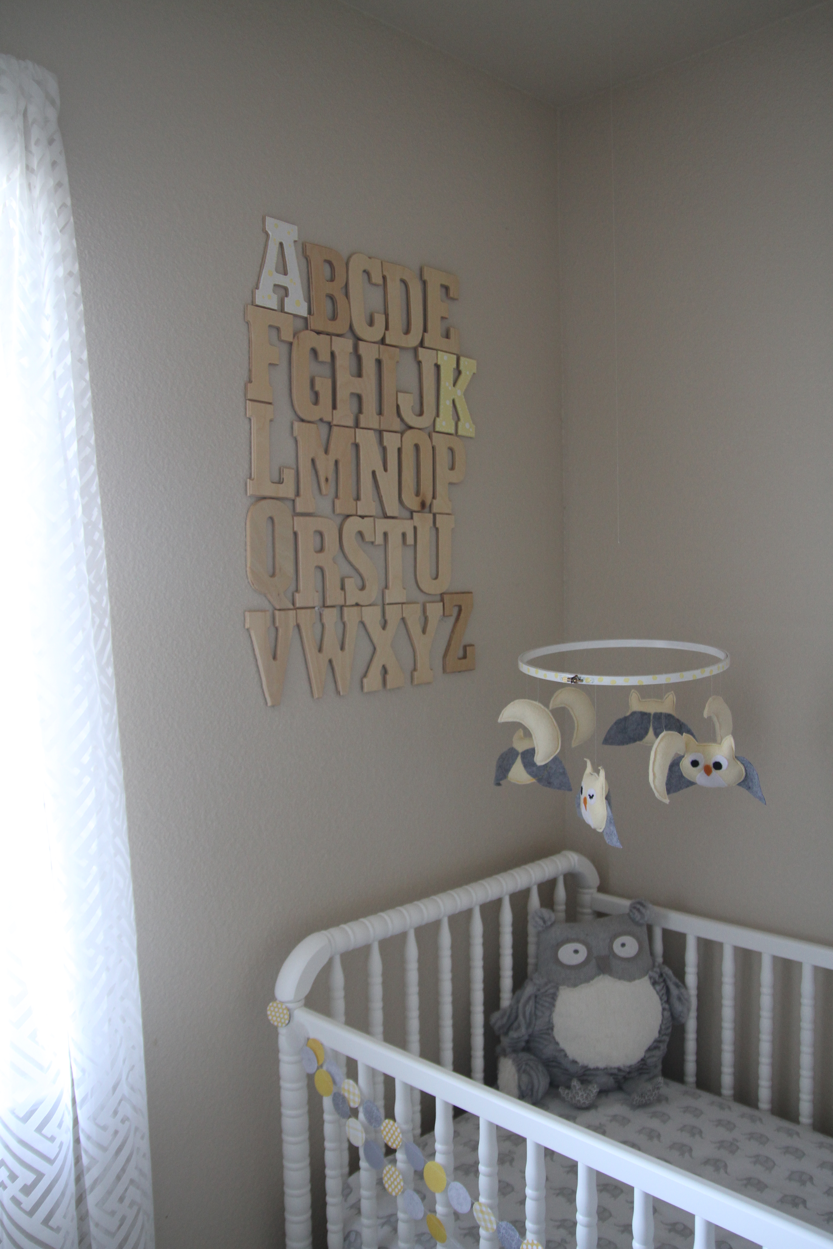 Twin Boys Nursery Alphabet Art