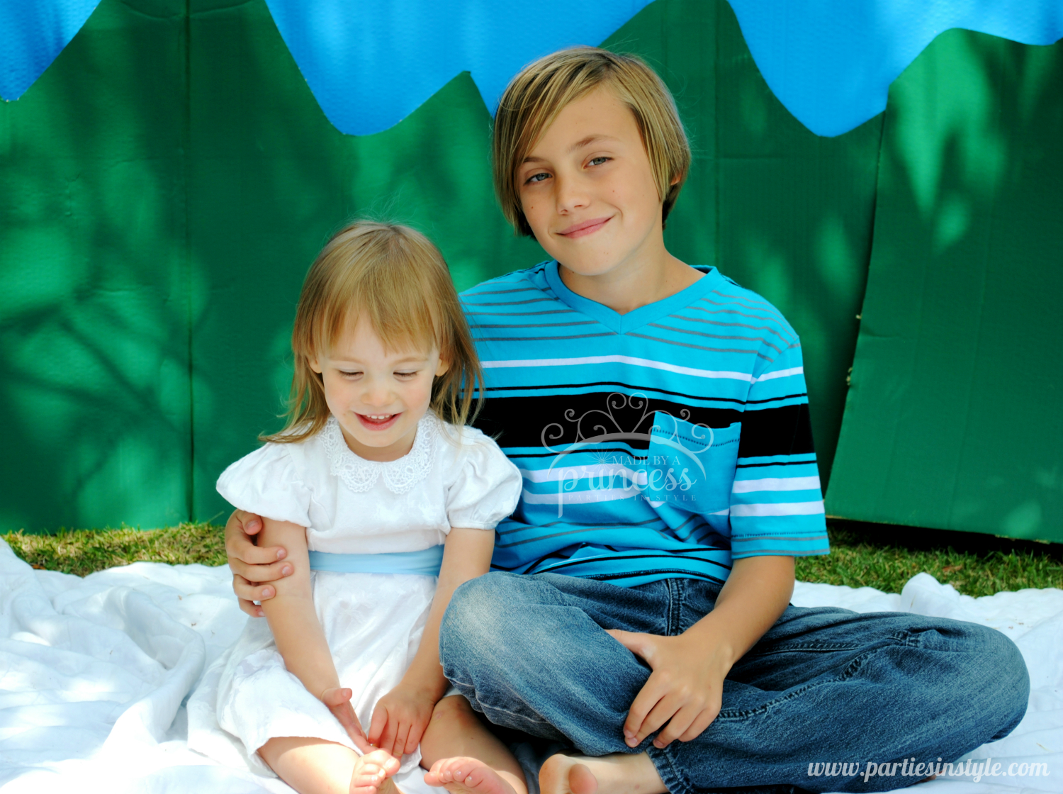 Sound of Music Party Birthday Girl and Brother