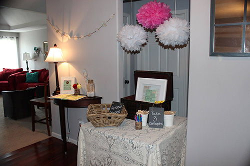 "Oh, the Places She'll Go" Baby Shower Entry