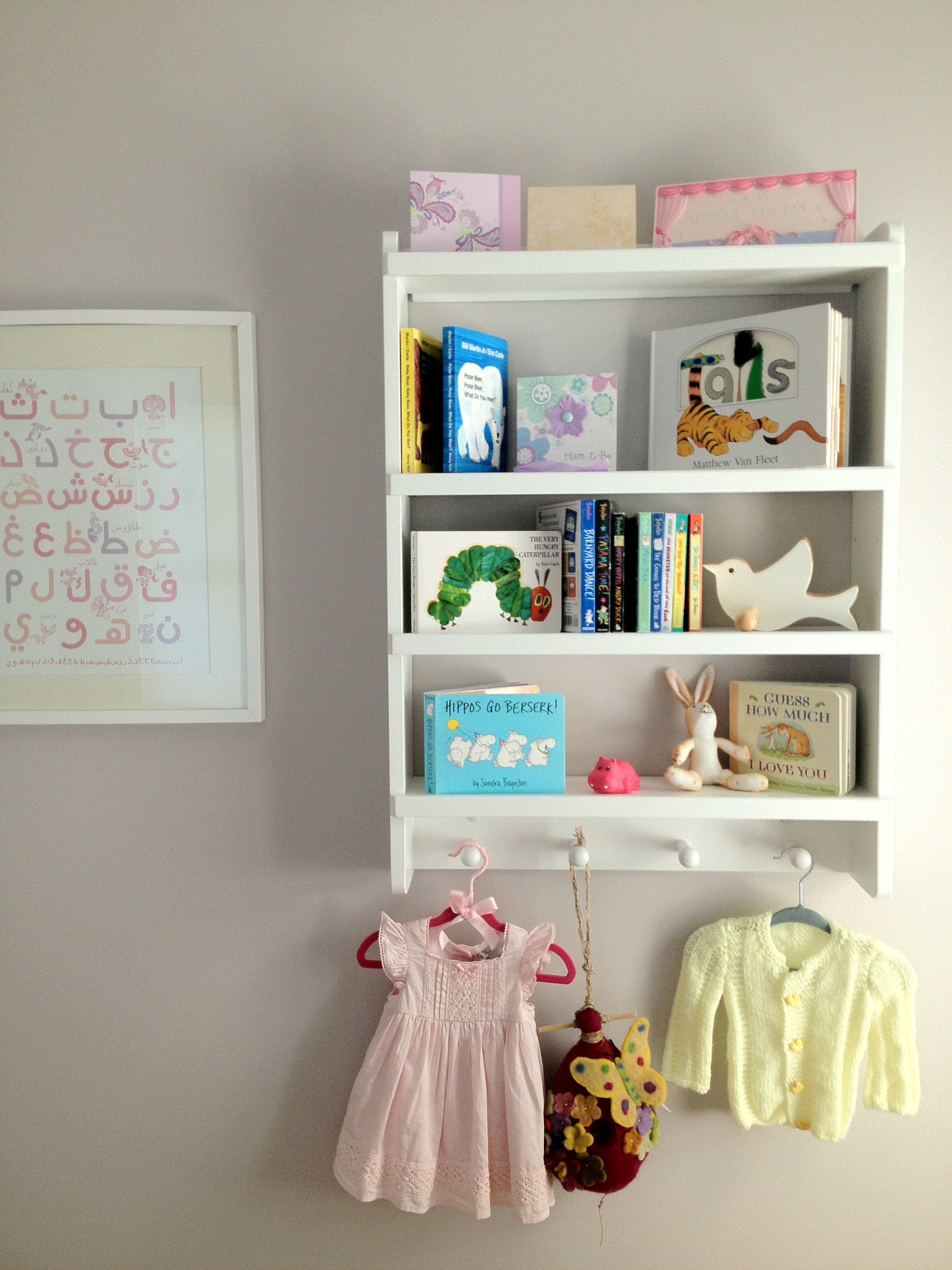 Girl Gray DIY Nursery Books and Alphabet