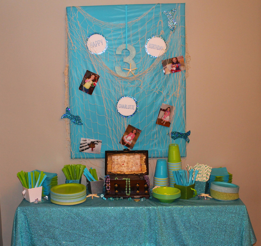 Mermaid Party Under the Sea Crafted Birthday Party - Project Nursery